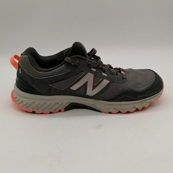 New Balance Womens All Terrain Lace Up Sneakers Cushioned Grey/Pink Sz 12 B - Picture 2 of 8